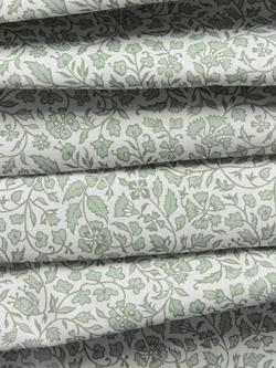 John Lewis Amara Furnishing Fabric, Green - view 2, Green