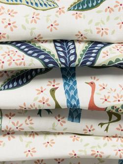 John Lewis Peacock Palm Furnishing Fabric, Multi - view 2, Multi