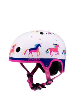 Micro Scooters Kids' Unicorn Bike/Scooter Safety Helmet, Multi