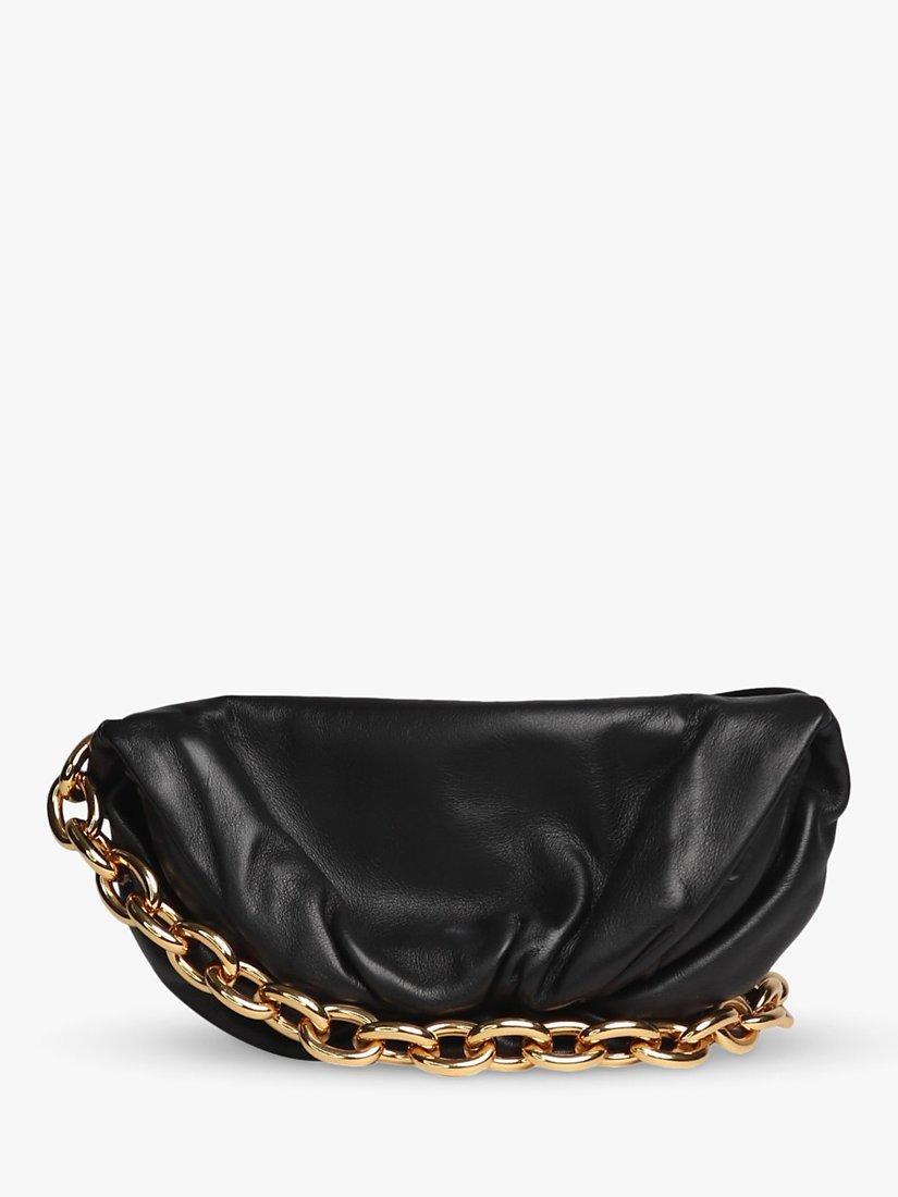 Pre-loved Bottega Veneta Pouch Chain Bag, Black
