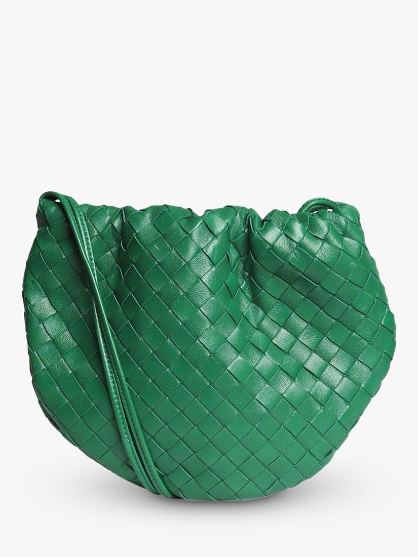 Pre-loved Bottega Veneta The Valve Mini Bag, Green