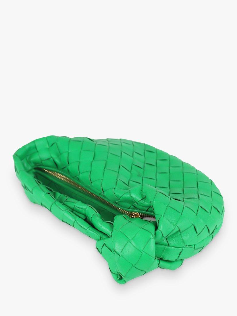 Product image 3 of 6, which shows Pre-loved Bottega Veneta Jodie Mini Bag, Green