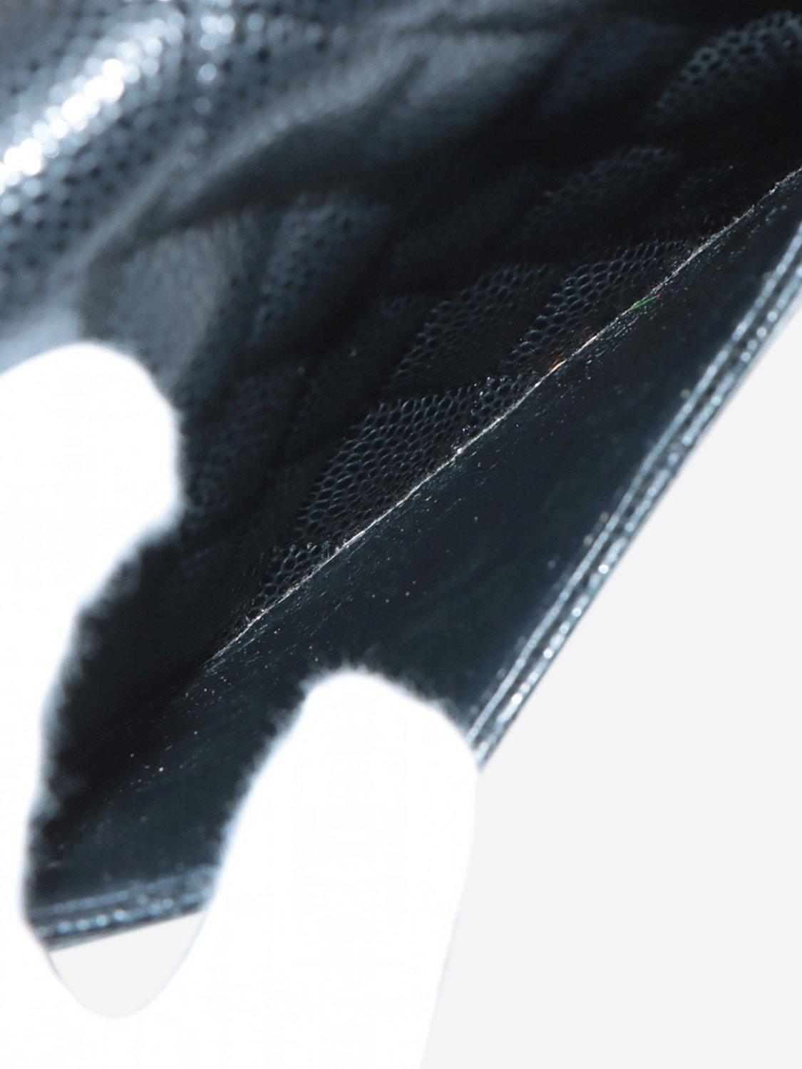 Product image 10 of 10, which shows Pre-loved CHANEL 2010-2011 Medium Caviar Leather Classic Double Flap Bag, Black