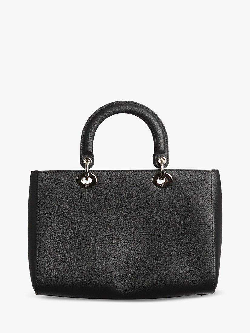 Product image 3 of 10, which shows Pre-loved Christian Dior 2023 Medium Lady D-Sire Bag, Black