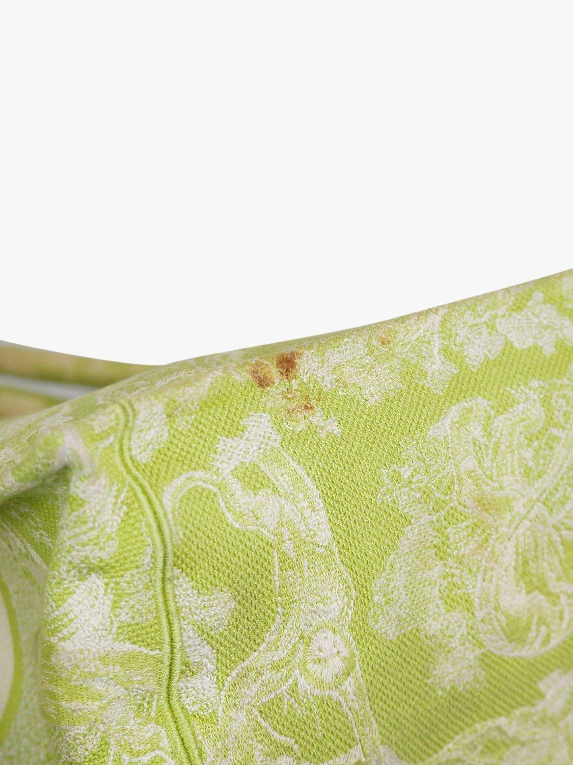 Product image 5 of 6, which shows Pre-loved Christian Dior 2021 Dioriviera Toile De Jouy Canvas Book Tote, Green