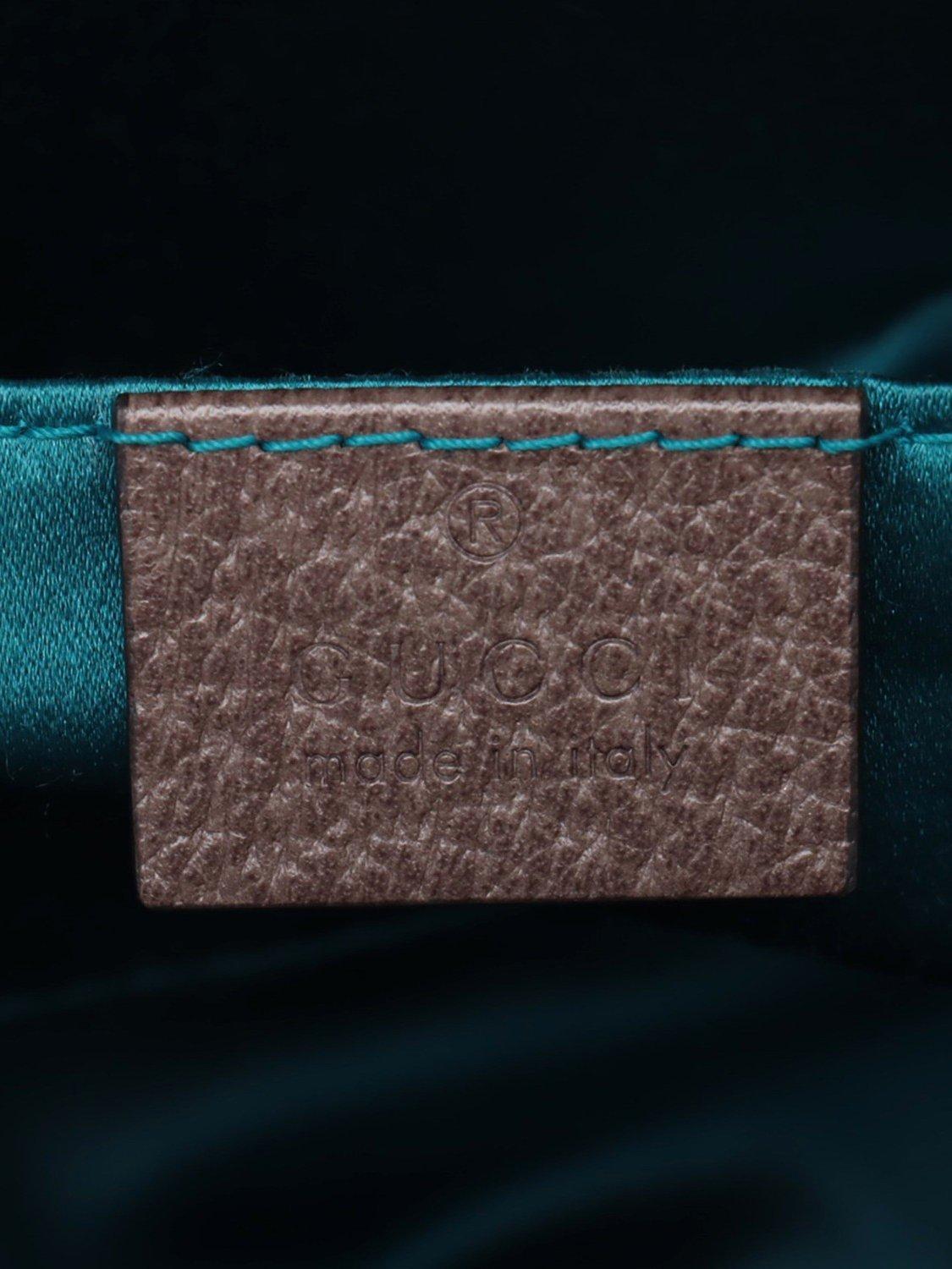 Product image 8 of 10, which shows Pre-loved GUCCI Ophidia GG Supreme Canvas Shoulder Bag, Brown