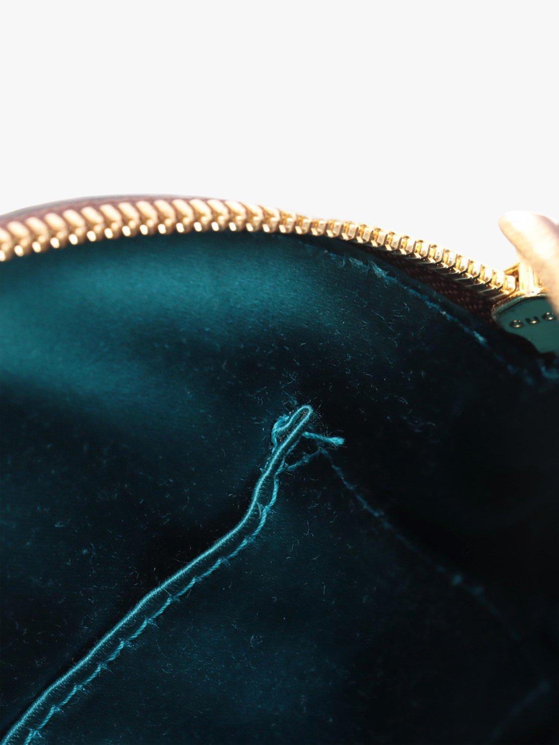 Product image 9 of 10, which shows Pre-loved GUCCI Ophidia GG Supreme Canvas Shoulder Bag, Brown