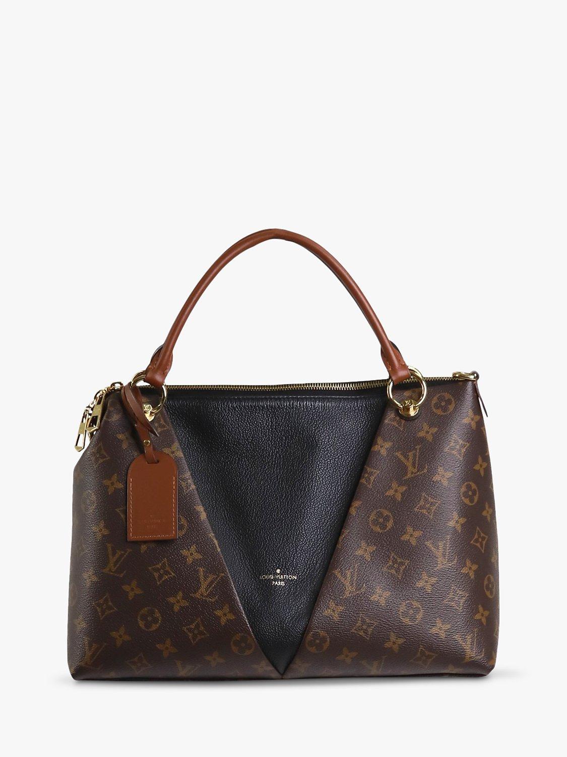 Pre-loved Louis Vuitton 2020 Monogram V Tote MM Bag, Brown