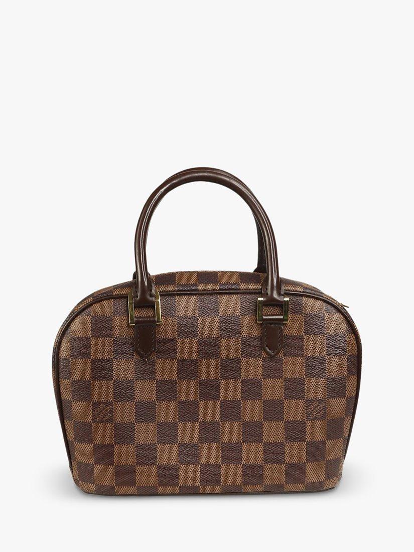 Pre-loved Louis Vuitton Damier Ebene Top Handle Bag, Brown