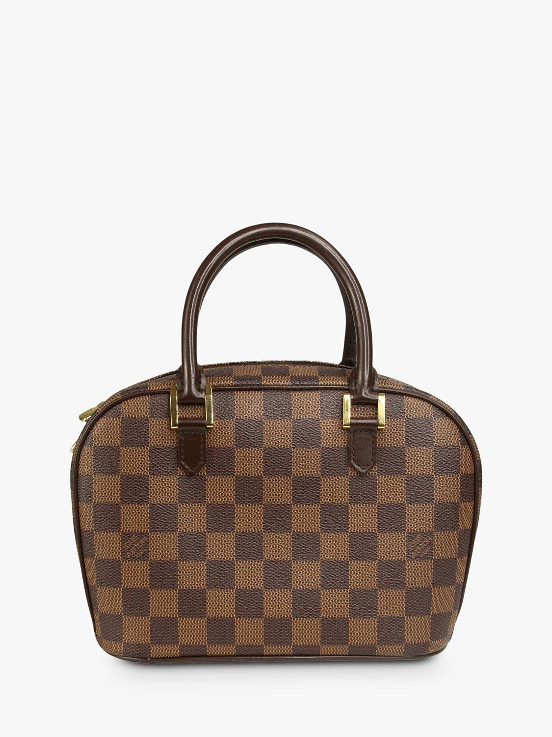 Pre-loved Louis Vuitton Damier Ebene Top Handle Bag, Brown