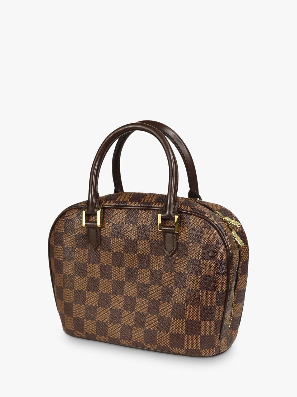 Pre-loved Louis Vuitton Damier Ebene Top Handle Bag, Brown