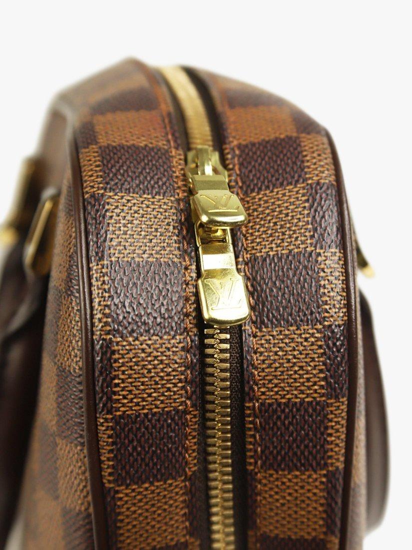 Pre-loved Louis Vuitton Damier Ebene Top Handle Bag, Brown