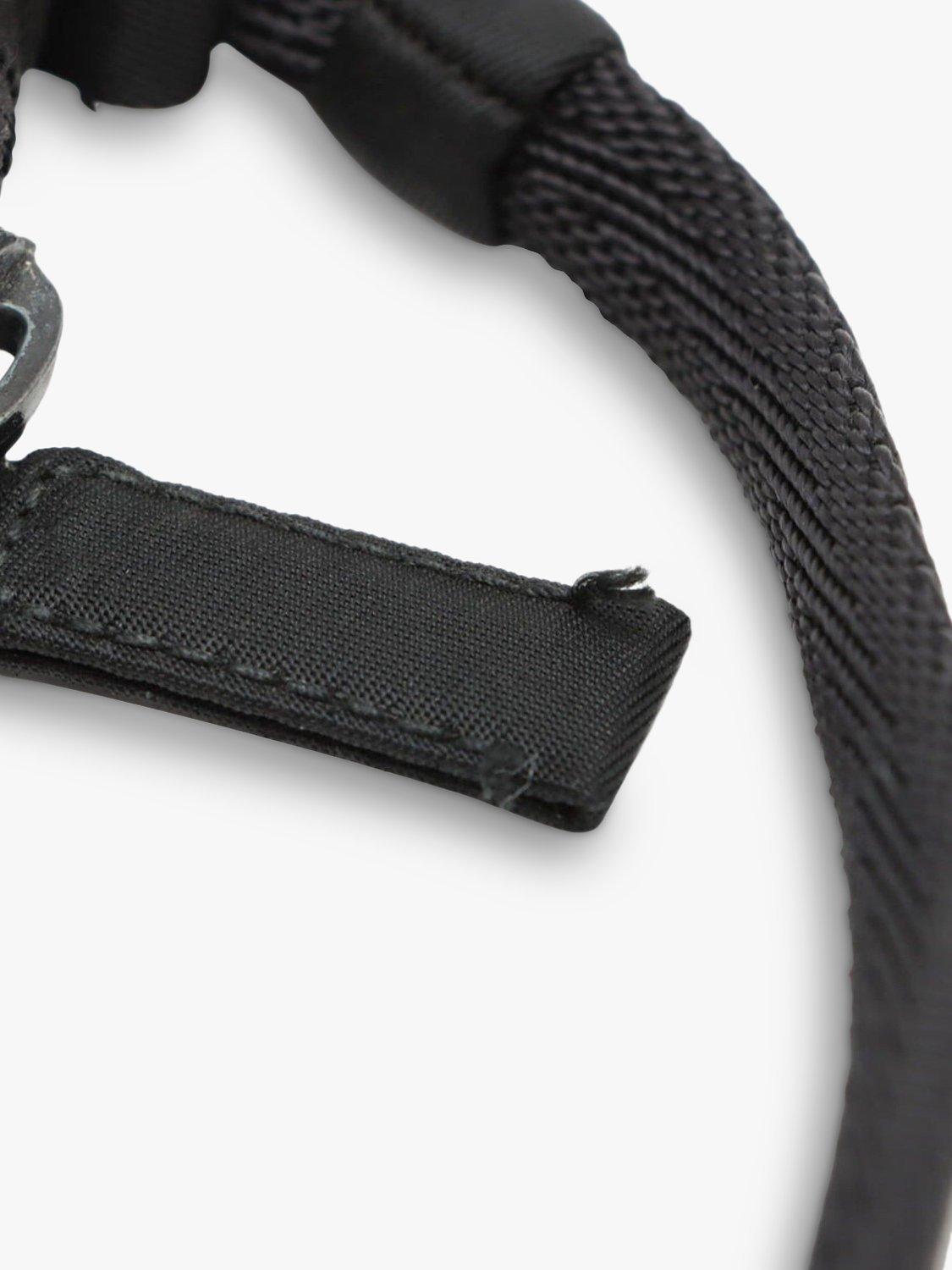 Product image 7 of 10, which shows Pre-loved Prada Tessuto Nylon Silver Hardware Grab Bag, Black