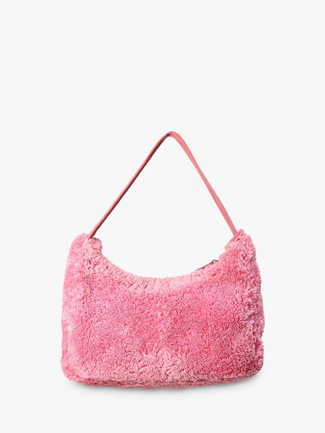 Product image 4 of 9, which shows Pre-loved Prada 2000 Re-Edition Terry Mini Hobo Bag, Pink