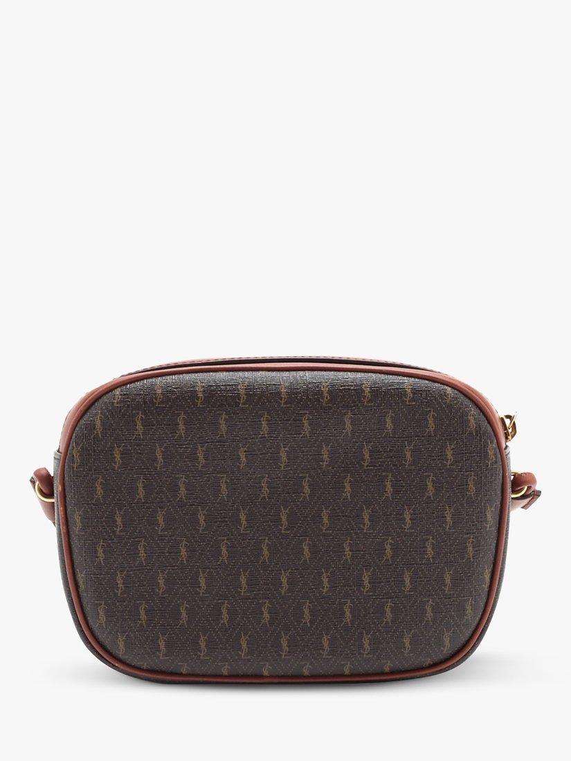 Product image 3 of 8, which shows Pre-loved SAINT LAURENT Le Monogramme Camera Bag, Brown