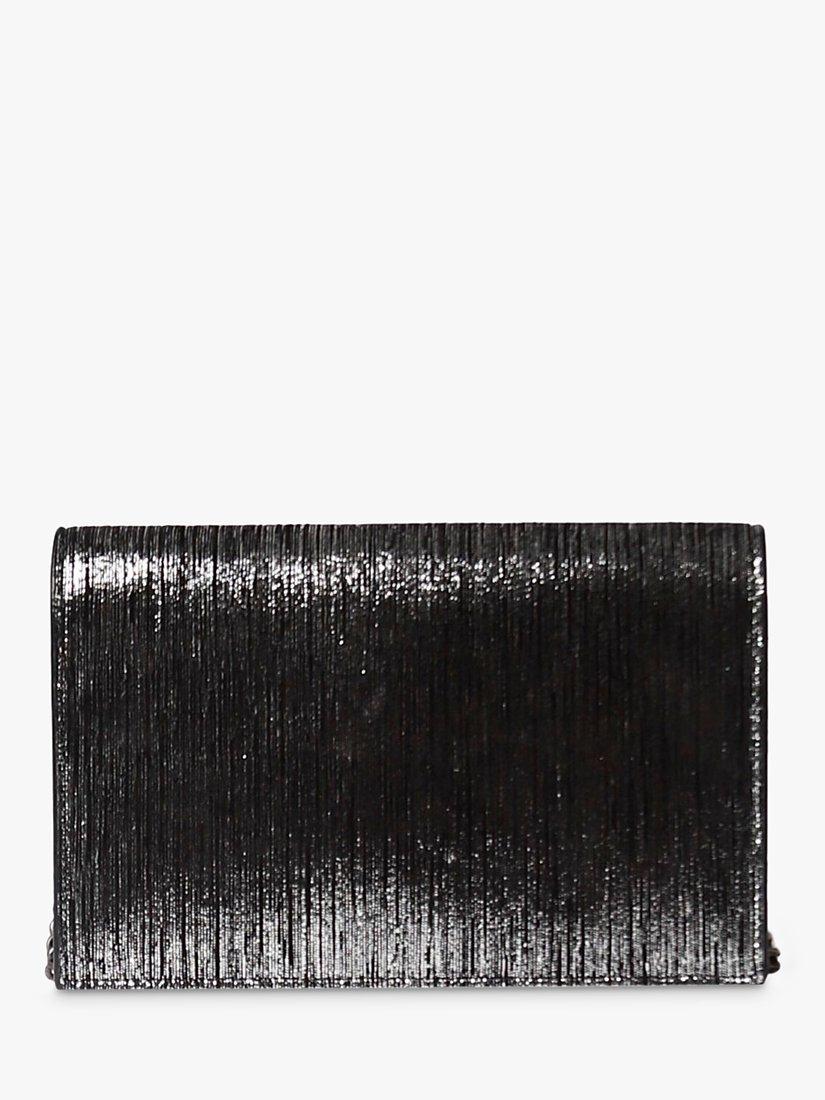 Product image 4 of 9, which shows Pre-loved SAINT LAURENT Kate Leather Tassel Chain Wallet Bag, Silver