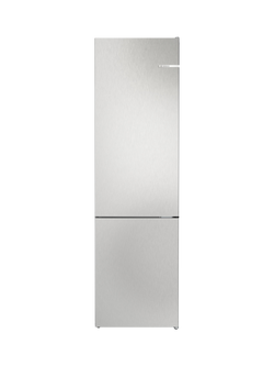 Bosch Series 4 KGN392LBFG Freestanding 70/30 Fridge Freezer, Silver, Silver