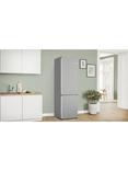 Bosch Series 4 KGN392LBFG Freestanding 70/30 Fridge Freezer, Silver