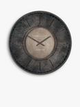 Thomas Kent Florentine Wall Clock, 53cm, Smoke