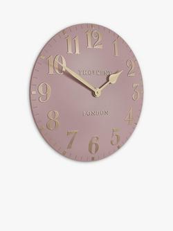 Thomas Kent Arabic Numeral Wall Clock - view 2, Blush