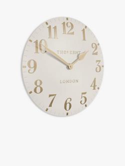 Thomas Kent Arabic Numeral Wall Clock - view 2, Oatmeal