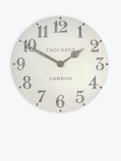 Thomas Kent Limestone Arabic Outdoor Clock, 50cm, Crackle, Crackle