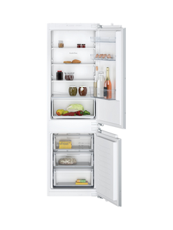 Neff N30 KI7861FE0G Integrated 60/40 Fridge Freezer, White, White