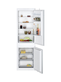 Neff N30 KI7861SE0G Integrated 60/40 Fridge Freezer, White, White