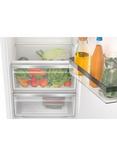 Bosch Series 4 KIR81VFE0G Integrated Fridge, White