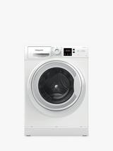 Hotpoint NSWM7469WUK Freestanding Washing Machine, 7kg Load, 1400rpm Spin, White