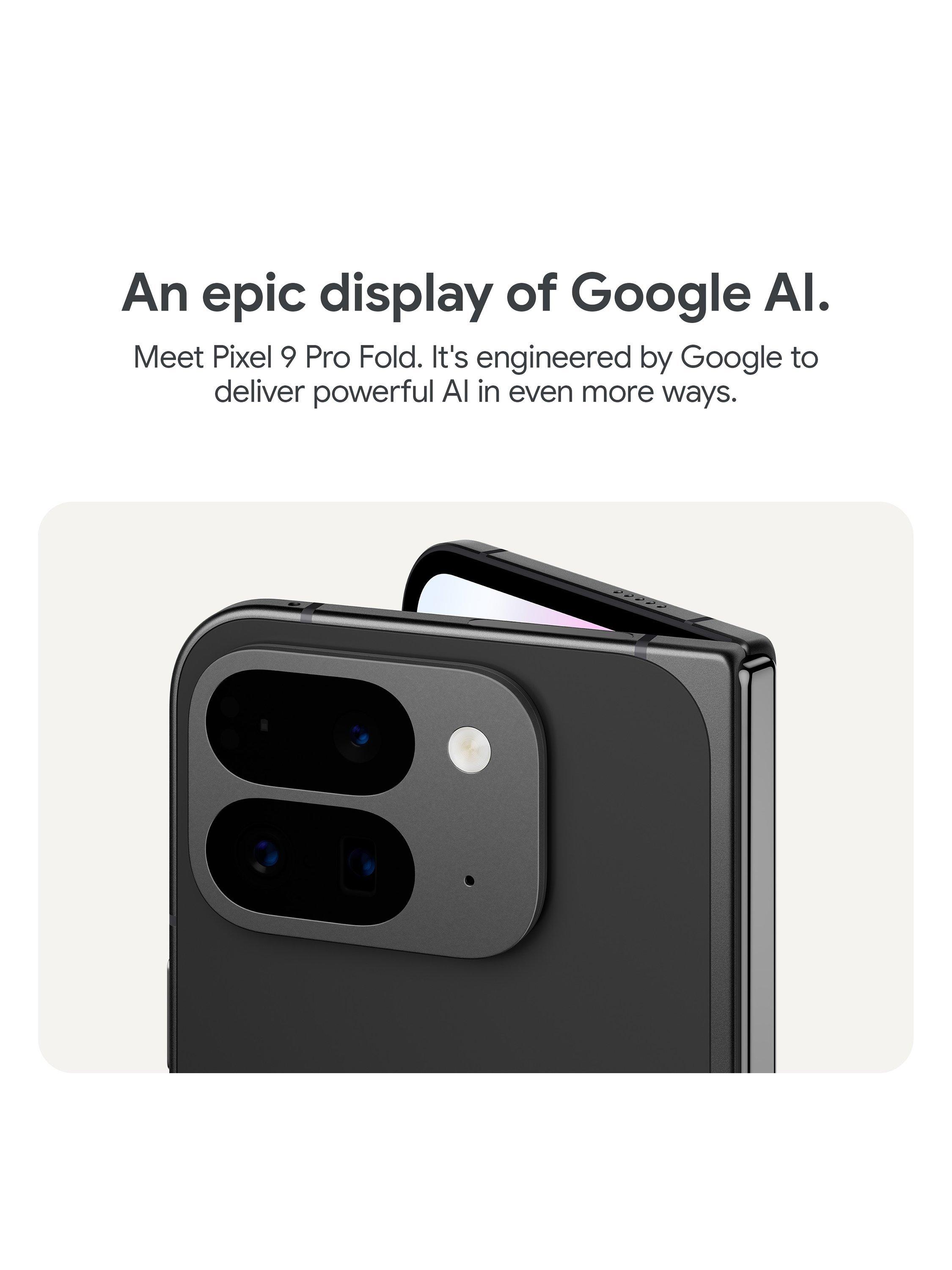 Google Pixel 9 Pro Fold Foldable Smartphone, Android, 6.29 Google Pixel 9 Pro Fold Foldable Smartphone, Android, 6.29