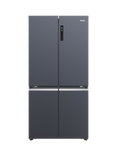 Haier HCR5919ENMB Freestanding 60/40 American Fridge Freezer, Black