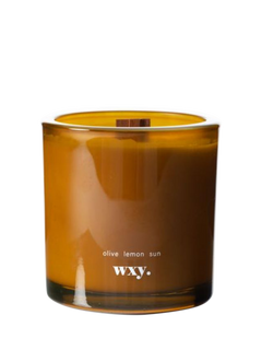 wxy. Roam Woodwick Brown Scented Candle, 1.05kg