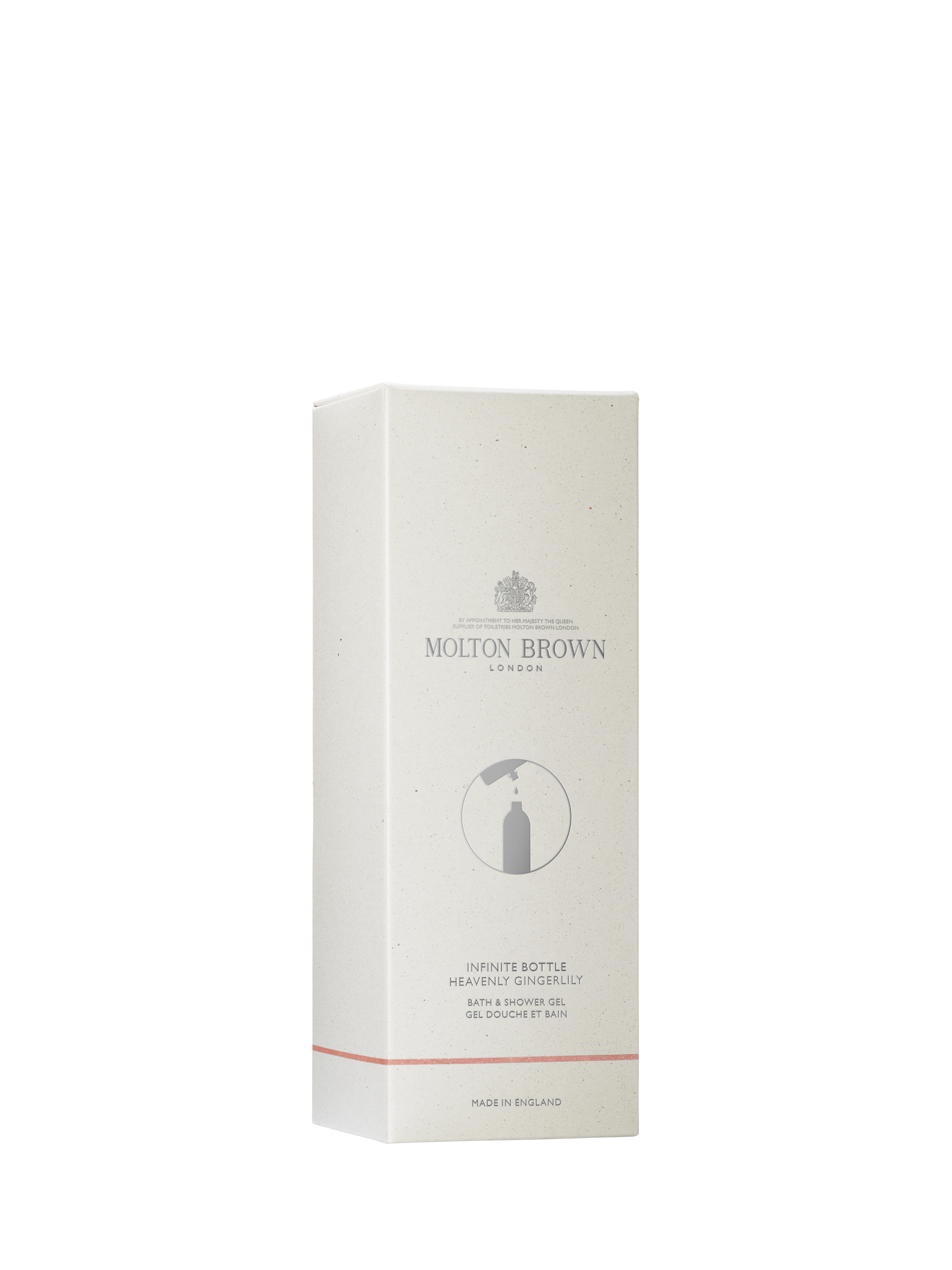 Product image 3 of 3, which shows Molton Brown Heavenly Gingerlily Bath & Shower Gel Infinite Bottle, 400ml