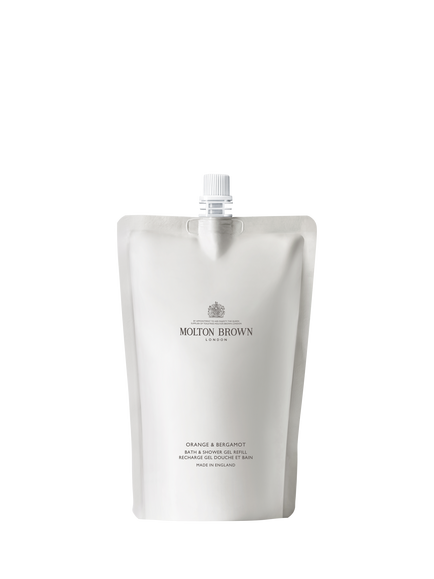 Molton Brown Orange and Bergamot Bath & Shower Gel Refill, 400ml, 