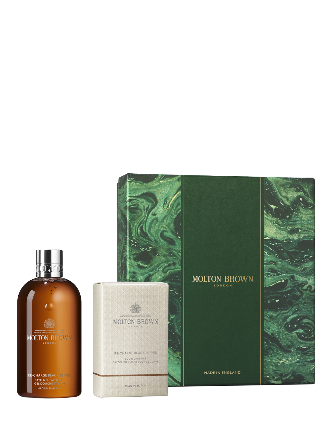 Molton Brown Re-charge Black Pepper Collection Bodycare Gift Set