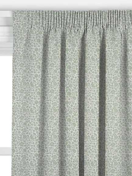 John Lewis Amara Made to Measure Curtains or Roman Blind, Sage - view 2, 