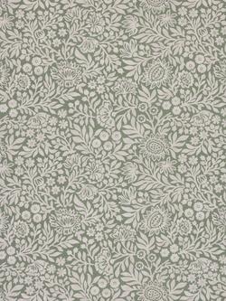 John Lewis Hidcote Made to Measure Curtains or Roman Blind, Myrtle Green, Myrtle Green