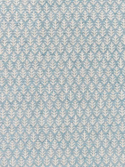 John Lewis Elm Leaf Woven Furnishing Fabric, French Blue