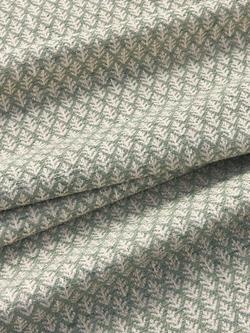 John Lewis Elm Leaf Woven Furnishing Fabric - view 2, Myrtle Green