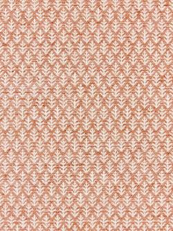 John Lewis Elm Leaf Woven Furnishing Fabric, Rust