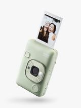 Fujifilm Instax Mini LiPlay Hybrid Instant Camera with 2.7" LCD Screen & Built-in Flash, Matcha Green