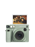 Fujifilm Instax WIDE 400 Instant Camera with Built-in Flash & Shoulder Strap, Sage Green