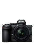 Nikon Z5 Compact System Camera, 4K UHD, 24.3MP, Wi-Fi, Bluetooth, OLED EVF, 3.2” Tiltable Touch Screen, Body Only, Black