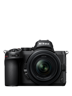 Nikon Z5 Compact System Camera, 4K UHD, 24.3MP, Wi-Fi, Bluetooth, OLED EVF, 3.2” Tiltable Touch Screen, Body Only, Black - view 2, Black