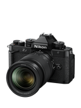 Nikon Z f Compact System Camera, 4K UHD, 24.5MP, Wi-Fi, Bluetooth, OLED EVF, 3.2" Vari-Angle Touch Screen, Body Only, Black