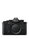 Nikon Z f Compact System Camera with 24-70mm Lens, 4K UHD, 24.5MP, Wi-Fi, Bluetooth, OLED EVF, 3.2" Vari-Angle Touch Screen, Black