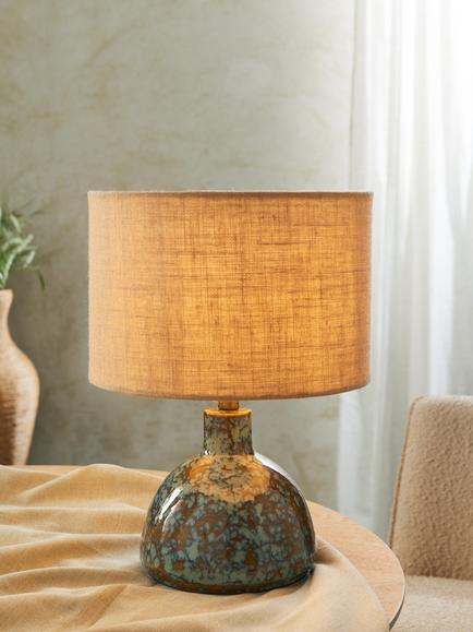 John Lewis Botal Ceramic Table Lamp, Fruitti Glaze - view 2, Fruitti Glaze