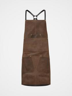 Celtic & Co. Leather Apron, Tanners Brown - view 2, Tanners Brown