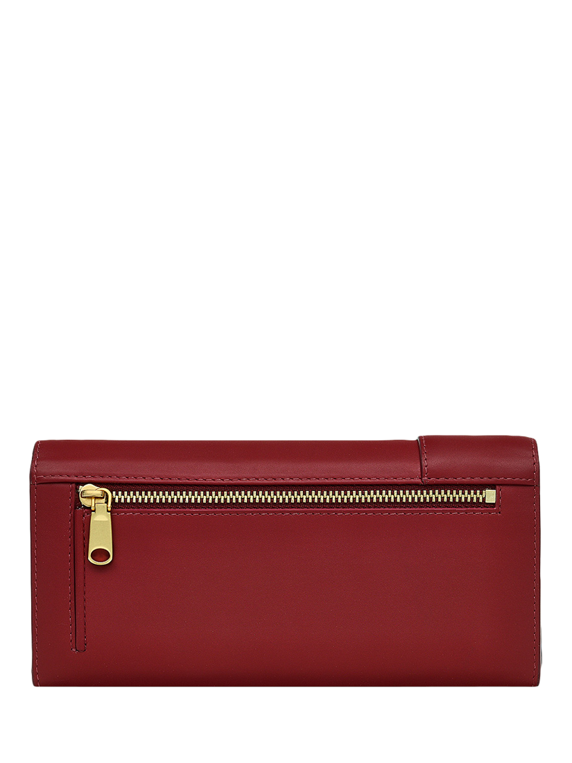 Radley Pockets 2.0 Leather Large Purse Cranberry